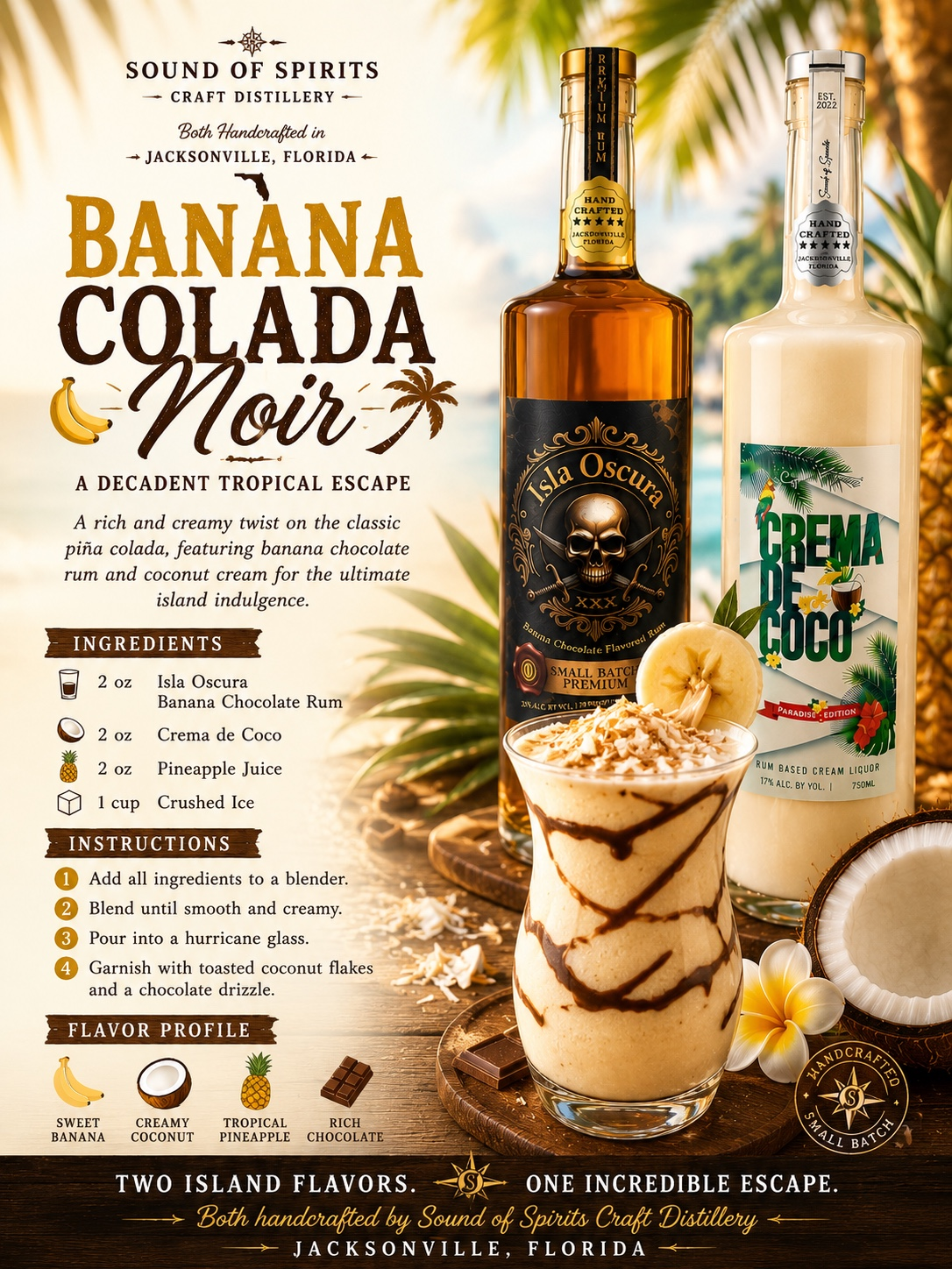 Banana Colada Noir